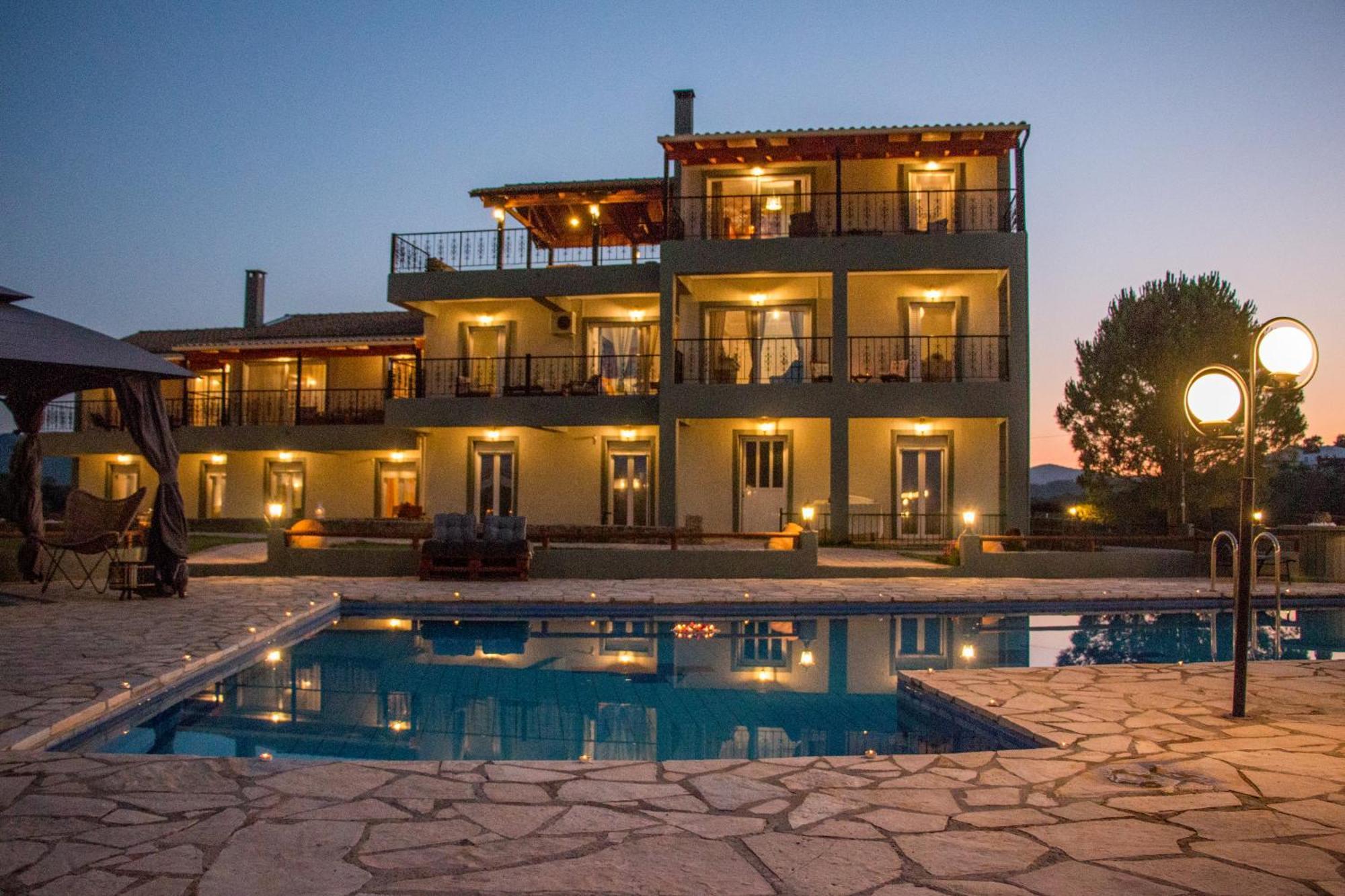 Heaven House With Pool Διαμέρισμα Γουβιά Εξωτερικό φωτογραφία